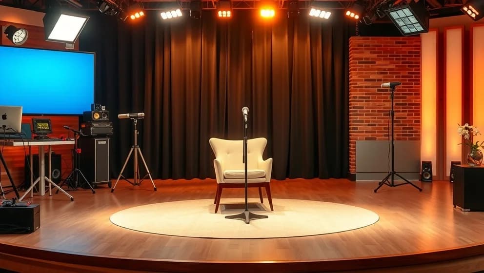 En komikers uppväxt i TV-serien