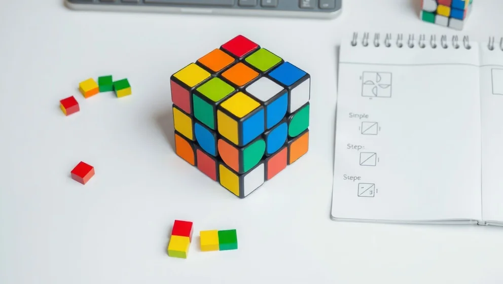 Hur löser man en Rubiks kub 3x3
