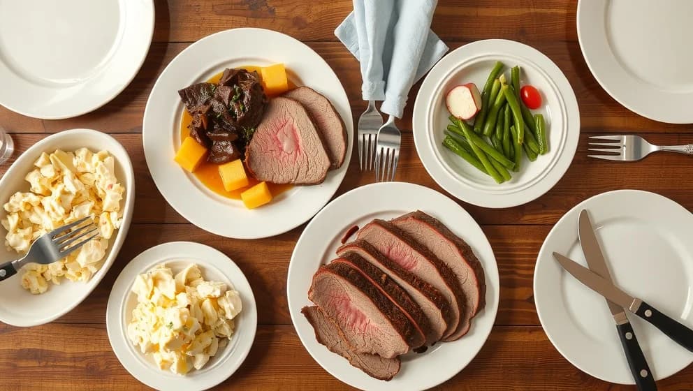 Hur mycket rostbiff och potatissallad per person