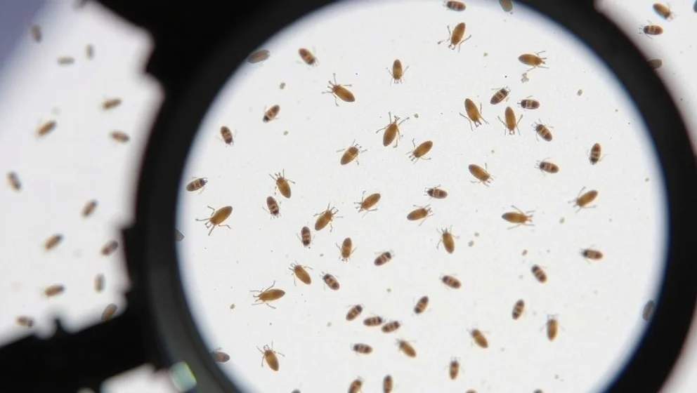 Hur ser hårlöss ut på papper