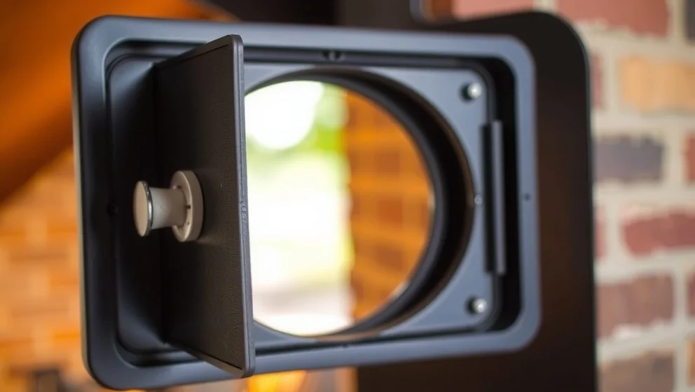 Hur vet man om spjället är öppet