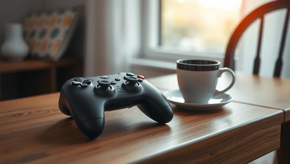 Jag pausade mitt spel för att vara här