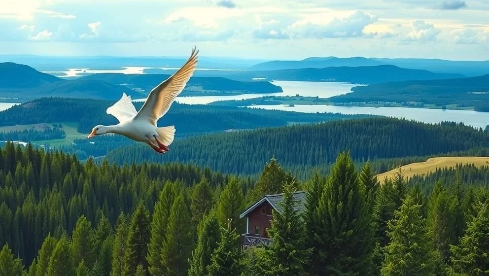 Nils Holgerssons underbara resa genom Sverige