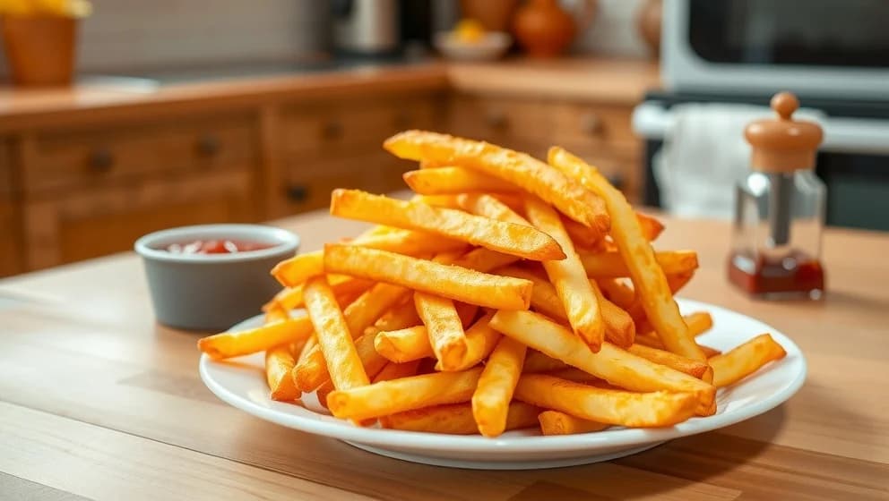 Pommes frites i ugn hemma